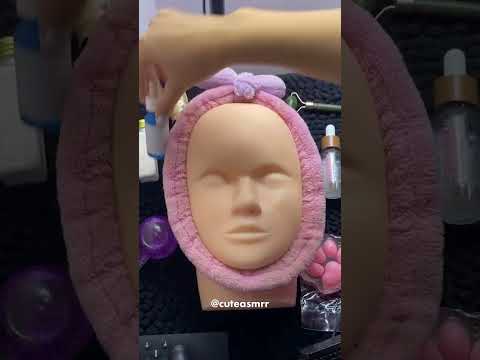 Asmr skincare boneca #asmr #skincare