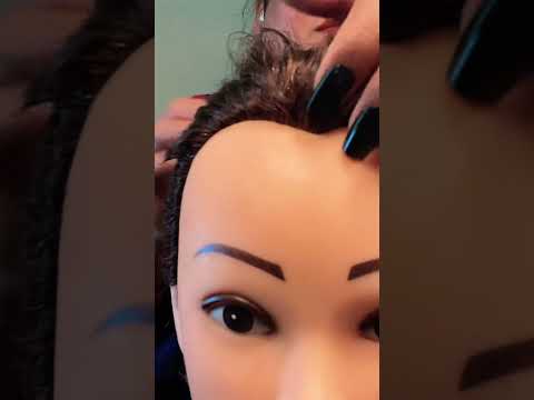 #asmr #foryou #hairline #scalpscratching #tapping