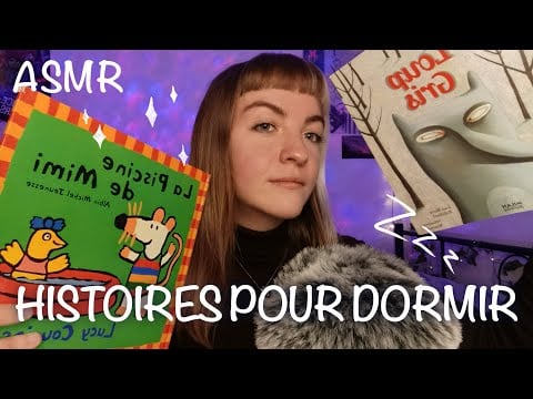 ASMR | Je te lis des histoires pour t'endormir 💤📖 Chuchotements proches du micro