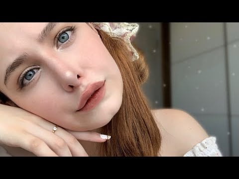 ASMR ~ May I touch your face? (´˘` ) 🤍