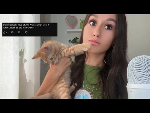 ASMR| ANSWERING all your QUESTIONS *Q&A*🫣