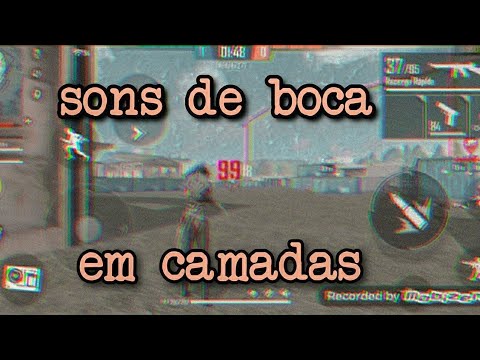 ASMR FF - SONS DE BOCA EM CAMADAS (primeiro vídeo do canal)