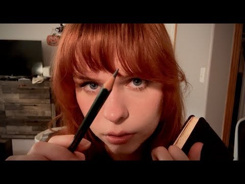 ASMR Odd Girl Sketches You (Pencil Only)
