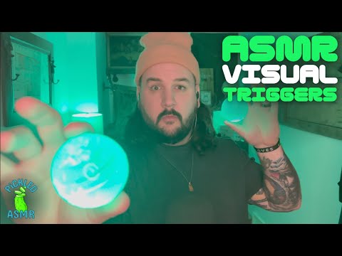 ASMR // Visual Triggers | Mouth Sounds | Hand Sounds | Tapping