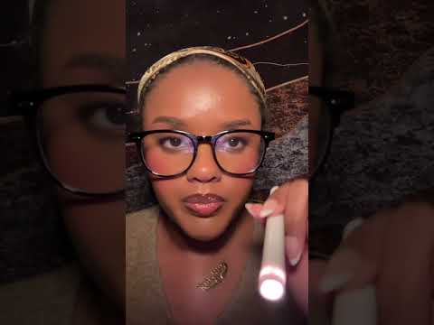ASMR Eye Exam ~Glasses Tapping, Light Triggers, Gloves