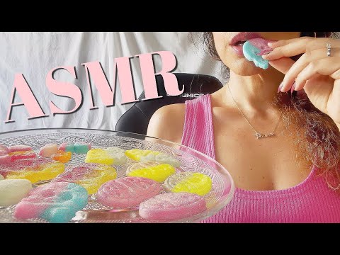 ASMR| Viral Swedish Candy Mukbang 🇸🇪🍬 Up-Close Chewing Sounds (in English)