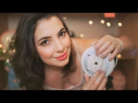 ASMR MASSAGEM NAS ORELHAS PARA DORMIR | Sweet Carol