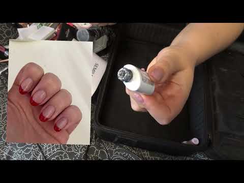 Organizando y limpiando material de uñas [ASMR]