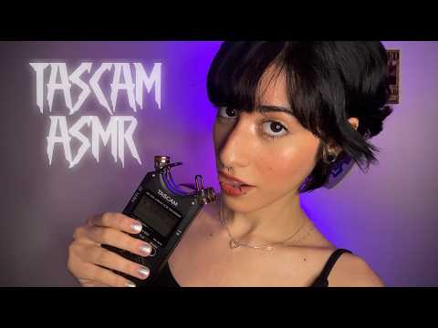 ASMR TASCAM ☆ Sons de Boca na Sensibilidade Máxima