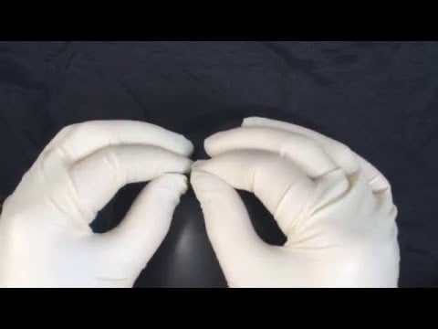 ✨LATEX GLOVES inflated BALLOON⚫ with✋ unlayering✋ [[ASMR]]