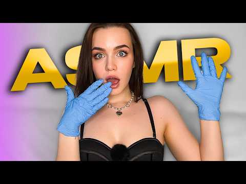 [4K USA ASMR] Midnight Silk & Latex ✨ Strap Pulling & Deep Scratching | Nightgown Triggers