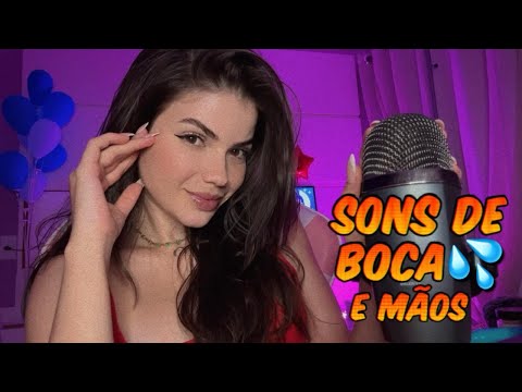 ASMR SONS DE BOCA - ASMR DA RAFA 🍎