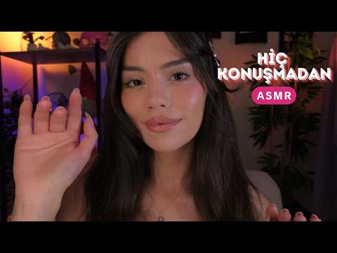 ASMR - Hiç Konuşmadan Yüzünle Oynuyorum