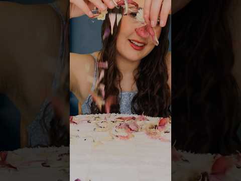 asmr massage roleplay with flower pedals 🌺