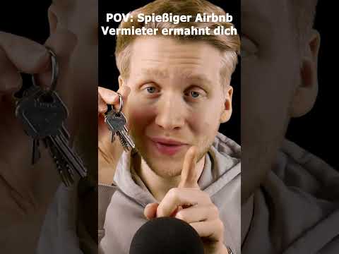 ASMR - POV: Spießger Airbnb Vermieter ermahnt dich! #shorts #asmr #roleplay #deutscheasmr