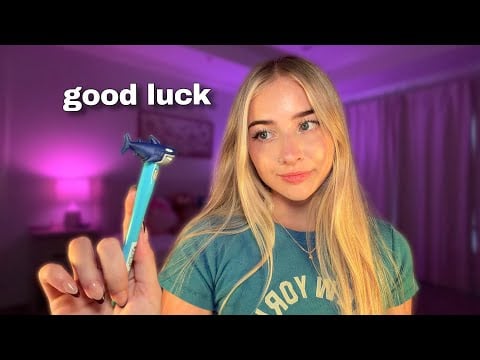 ASMR Good Luck Staying Awake… (eyes open and close, blink) 