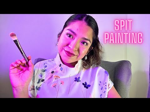ASMR Tingly Spit Painting: You're My Hot Art Model Roleplay