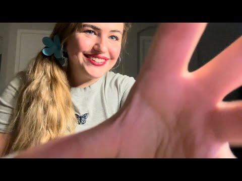 Scratching Your Face ASMR (Wood & Styrofoam Sounds)