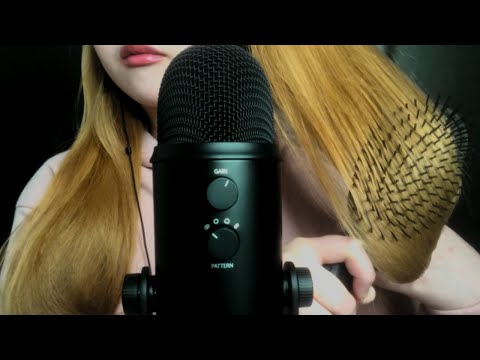 [ASMR] PURE HAIR BRUSHING SOUNDS 🖤