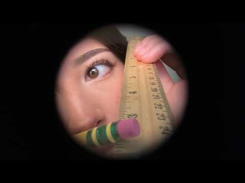point a and b ruler trigger (asmr)