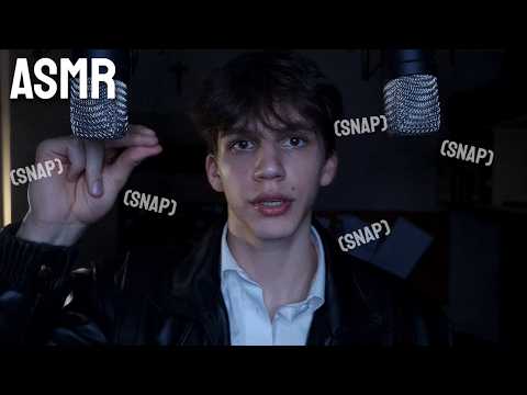Snapping the sh*t out of the microphone ASMR