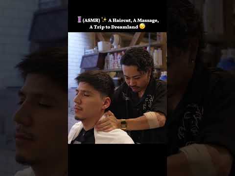💈ASMR Best Scissors Haircut at Vintage Japanese Barbershop in Tokyo | No Talking  #asmr #barbershop