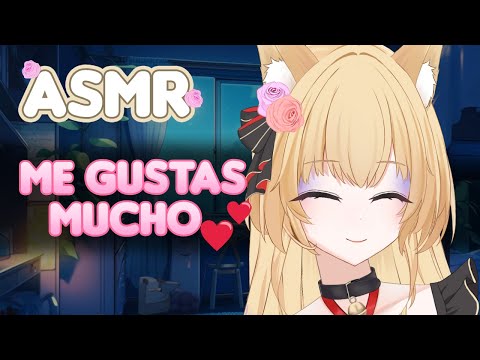 Lynn se enamora de su COMPAÑERO de PISO 💗 Roleplay ASMR Novia, Susurros suaves con Vtuber [ESPAÑOL]