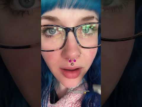 ASMR obsessed friend plucks your brows👀full on✅⏰#shorts #asmrplucking #asmrroleplay #asmr