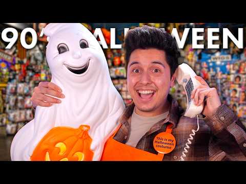 The 90's Nostalgia Halloween Store! Masks, Candy, Decor, & MORE | ASMR Roleplay
