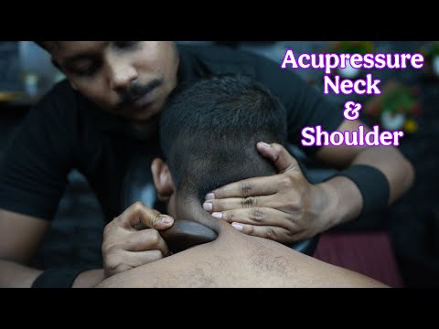 Targeted Neck & Shoulder Relief ASMR: Acupressure Massage for Instant Calm