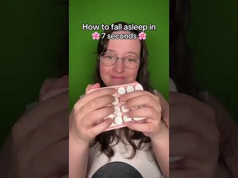 How to fall asleep in 7 seconds #asmr #asmrsounds #asmrrelax #asmrtingles #asmrsleep #relax