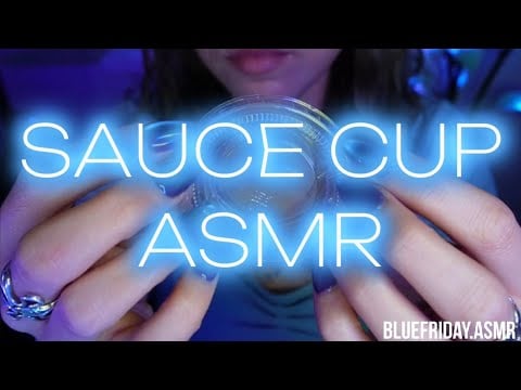 Sauce Cup ASMR🩵(No Music)