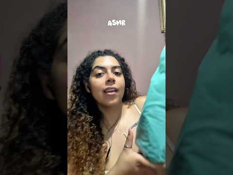 ASMR PRA VC DORMIR ABRINDO MINHA SACOLA 🎒 #asmr #asmrsounds #asmrvideo #shorts #relax#asmrshorts
