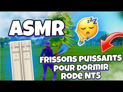ASMR Français • TRIGGERS LES PLUS RELAXANTS POUR UN MAXIMUM DE FRISSONS ! 😴 (avec les rode NT5)