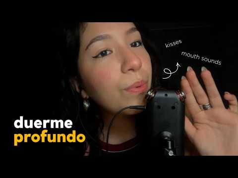 ASMR para DORMIR 😴 Mouth Sounds, Kisses & Visual Triggers 🩷