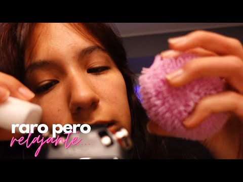 asmr improvisado con la tascam español