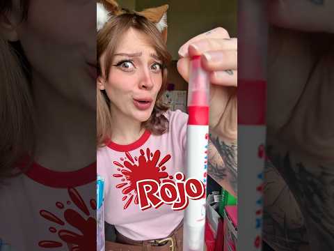 Abriendo JUGUETES: SOLO COLOR ROJO😱❤️