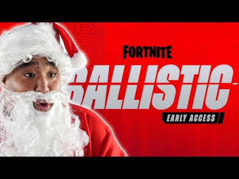 Santa Plays Fortnite Ballistic | (12 Days of ASMR - Day 1)