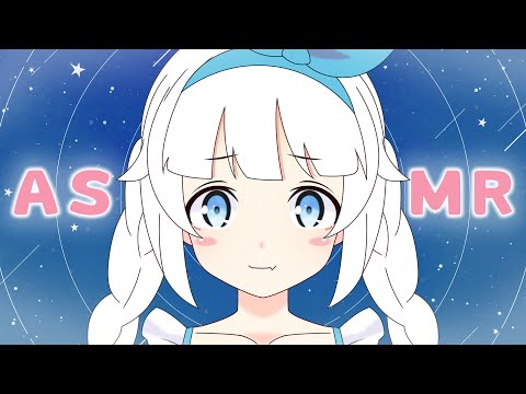 ASMR Soft Ear Kisses & Massage 💙 (breathing, no talking)