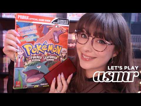 ASMR 🔥 Pokémon Fire Red Nuzlocke | A Cozy Gaming Challenge Run! 🎮 &📕 