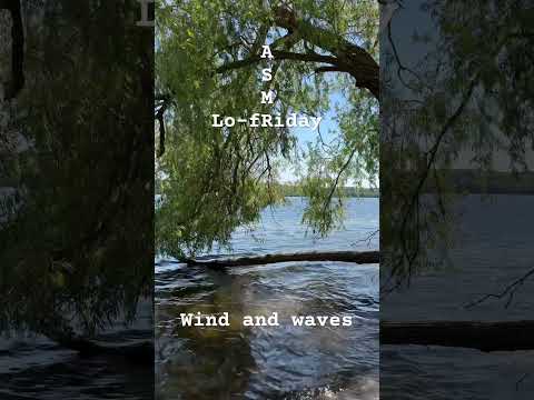 Lo-fRiday ASMR 🌙 Wind and waves #asmr #relax #asmrtingles #lofiasmr #waves #wind #windsounds