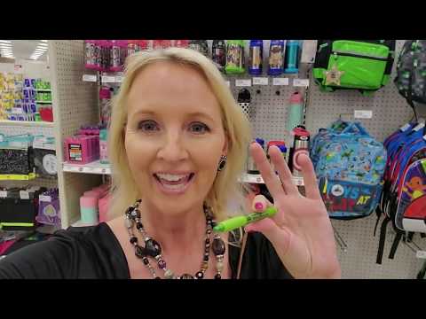 Let's Shop For School Supplies (Part II) (August 2019)