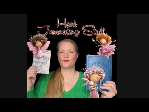 ASMR German • Tingly Journaling Stuff Haul • Tapping • Whispering • what’s in my bag • shopping