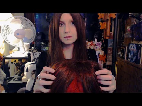 [ASMR] Binaural Scalp Massage Sounds + Hair Brushing + Hand Movements (No Talking)