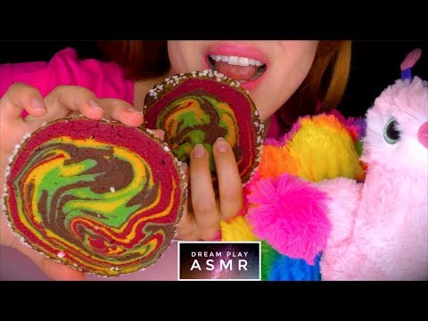 ★ASMR★ Papageien Kekse 🌈Eating Wednesday | Dream Play ASMR