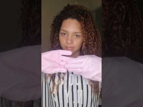 ASMR • Sons com luvas de silicone