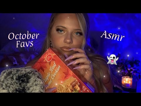 Asmr October Favorites | Tapping, Scratching & Chit Chatting 👻