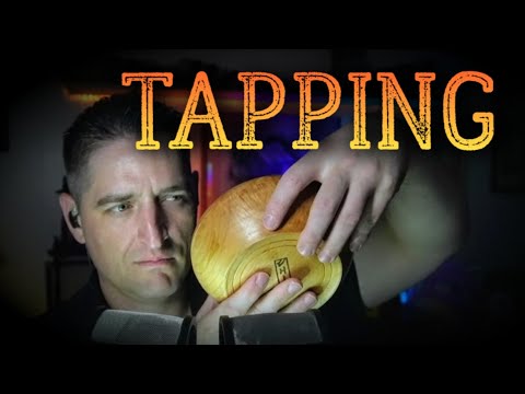 Wood Bowl #Tapping & Gripping #ASMR #SleepAid