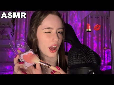 SUA MELHOR AMIGA FAZENDO SUA MAQUIAGEM! ❤️ (ASMR)