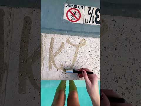 i write the alphabet and you find the missing letters asmr game #poolasmr #asmr #asmrgames #lofiasmr